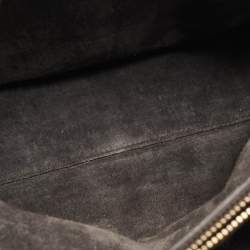 Pre Owned Saint Laurent Grey Leather Small Classic Sac De Jour Tote