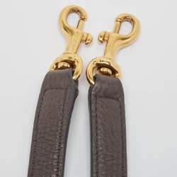 Pre Owned Saint Laurent Grey Leather Small Classic Sac De Jour Tote