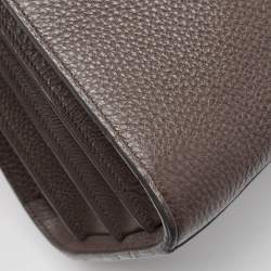 Pre Owned Saint Laurent Grey Leather Small Classic Sac De Jour Tote