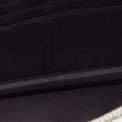 Saint Laurent Cream Matelassé Leather Monogram Envelope Wallet on Chain