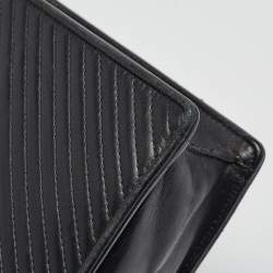 Saint Laurent Black Quilted Leather Medium Betty Shoulder Bag