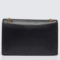 Saint Laurent Black Quilted Leather Medium Betty Shoulder Bag