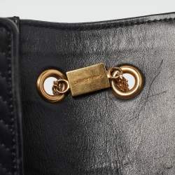 Saint Laurent Black Quilted Leather Medium Betty Shoulder Bag