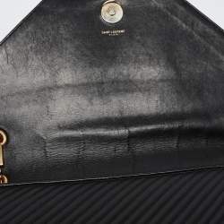 Saint Laurent Black Quilted Leather Medium Betty Shoulder Bag