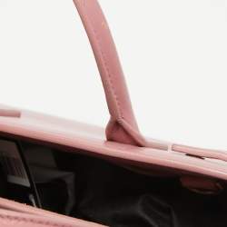 Saint Laurent Pink Leather Nano Classic Sac De Jour Tote