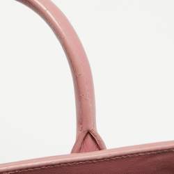 Saint Laurent Pink Leather Nano Classic Sac De Jour Tote