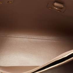 Pre Owned Saint Laurent Beige Leather Small Classic Sac De Jour Tote