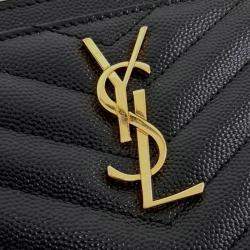 Pre Owned Saint Laurent Monogram Bill Clutch