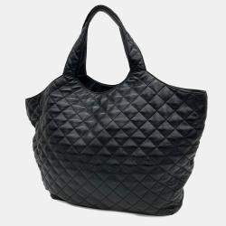 Pre Owned Saint Laurent Eye Care Maxi Shopper Bag