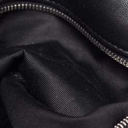 Pre Owned Saint Laurent Black Quilted Leather Small Loulou Puffer Shoulder Bag