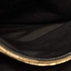 Pre Owned حقيبة يد شوبر سان لوران كاساندرا جلد مبطنة عنابية 