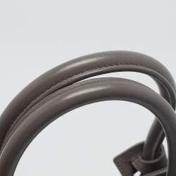 Pre Owned Saint Laurent Grey Leather Baby Classic Sac De Jour Tote