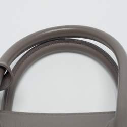 Pre Owned Saint Laurent Grey Leather Baby Classic Sac De Jour Tote