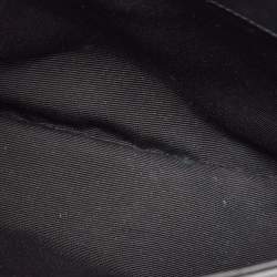 Pre Owned Saint Laurent Black Leather Small Moujik Top Handle Bag