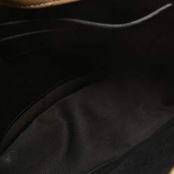 Pre Owned Saint Laurent Beige Matelassé Leather Baby Niki Chain Shoulder Bag