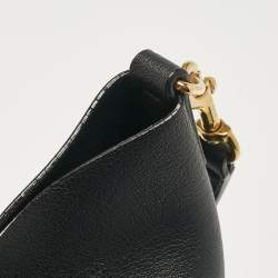 مملوكة مسبقًا Saint Laurent Black Leather Toy Shopper Tote