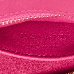 Saint Laurent Magenta Leather Small Ligne Y Cabas Chyc Tote