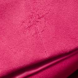 Saint Laurent Magenta Leather Small Ligne Y Cabas Chyc Tote