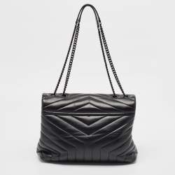 Saint Laurent Matelasse Leather Medium Lou Lou Shoulder Bag