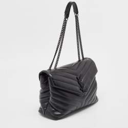 Saint Laurent Matelasse Leather Medium Lou Lou Shoulder Bag
