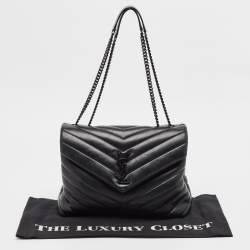 Saint Laurent Matelasse Leather Medium Lou Lou Shoulder Bag