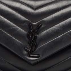 Saint Laurent Matelasse Leather Medium Lou Lou Shoulder Bag