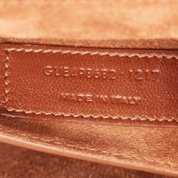 Saint Laurent Brown/Beige Canvas Bellechasse Shoulder Bag