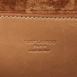 مملوكة مسبقًا Saint Laurent Tan Leather Kaia Crossbody Bag