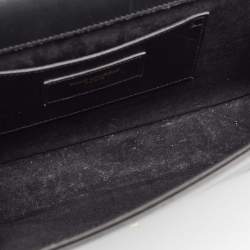 Saint Laurent Black Leather Medium Kate Tassel Shoulder Bag