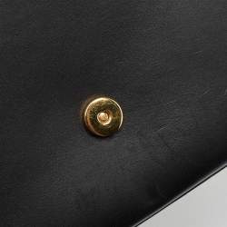 Saint Laurent Black Leather Medium Kate Tassel Shoulder Bag