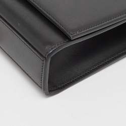 Saint Laurent Black Leather Medium Kate Tassel Shoulder Bag