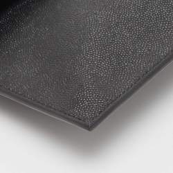 Pre Owned Saint Laurent Black Leather Uptown Pouch