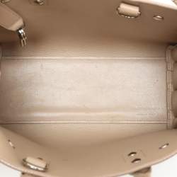 Pre Owned Saint Laurent Beige Leather Nano Classic Sac De Jour Tote