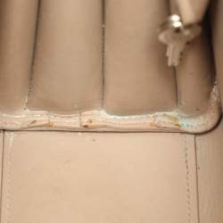 Pre Owned Saint Laurent Beige Leather Nano Classic Sac De Jour Tote