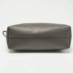 Saint Laurent Grey Leather East West Tote