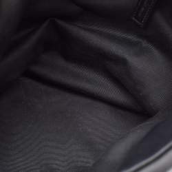 Pre Owned Saint Laurent Black Puffer Leather Medium Loulou Shoulder Bag