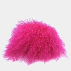 مملوكة مسبقًا Saint Laurent shearling mini chain Crossbody bag