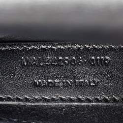 Pre Owned Saint Laurent Black Leather Medium Sunset Chain Shoulder Bag