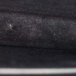 Pre Owned Saint Laurent Black Leather Medium Sunset Chain Shoulder Bag