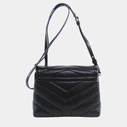 Saint Laurent Leather Lulu Toy Bag