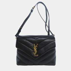 Saint Laurent Leather Lulu Toy Bag