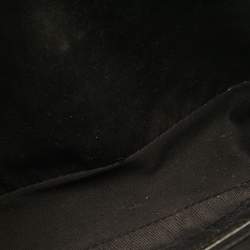 Saint Laurent Black Matelassé Leather Monogram Lou Camera Bag