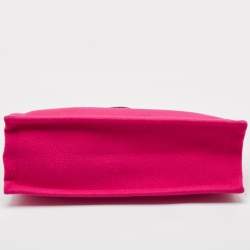 Saint Laurent Fuchsia Wool Large Rive Gauche Tote