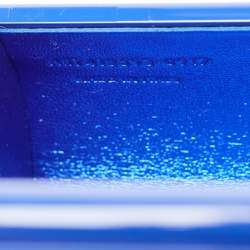 Saint Laurent Blue Plexiglass Opium Tassel Minaudiere Bag