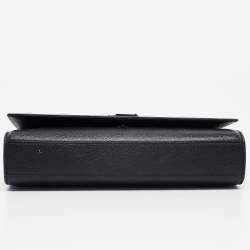 Saint Laurent Black Leather Medium Kate Shoulder Bag