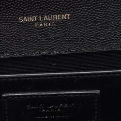 Saint Laurent Black Leather Medium Kate Shoulder Bag