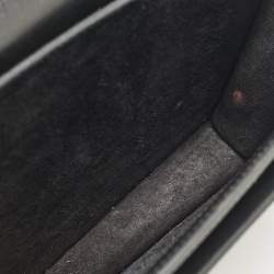 Pre Owned Saint Laurent Black Leather Medium Sunset Shoulder Bag