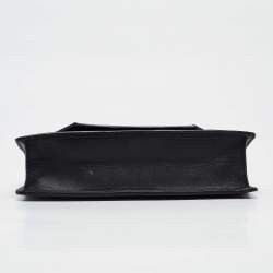 Saint Laurent Black Leather Classic Betty Clutch