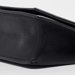 Saint Laurent Black Leather Classic Betty Clutch