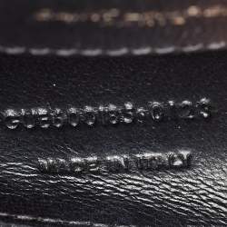 Saint Laurent Black Mix Matelassé Leather Medium Envelope Chain Shoulder Bag